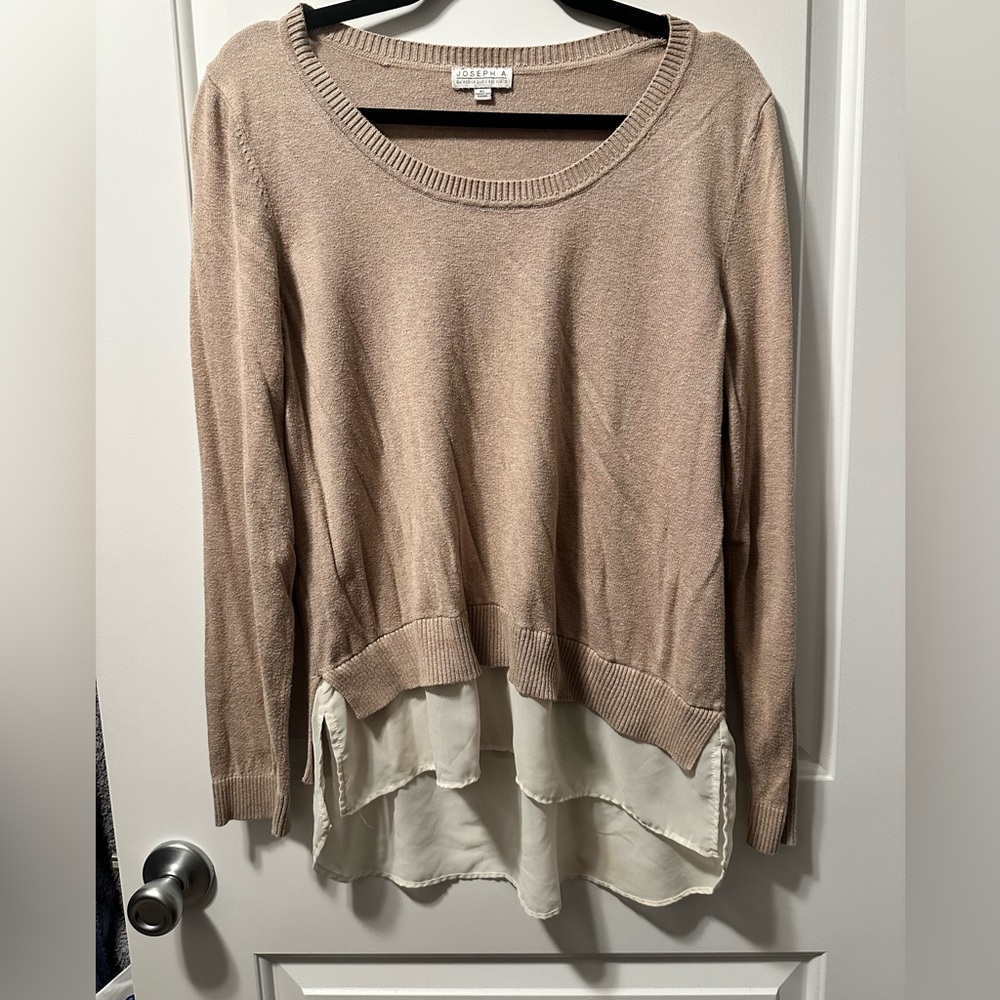 Great blouse/lightweight sweater. Size XL